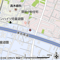愛知県小牧市二重堀577周辺の地図