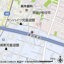 愛知県小牧市二重堀582周辺の地図