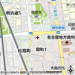 愛知県一宮市一宮東片端周辺の地図