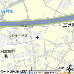 愛知県小牧市三ツ渕698周辺の地図