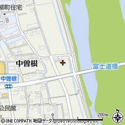 神奈川県小田原市中曽根167周辺の地図