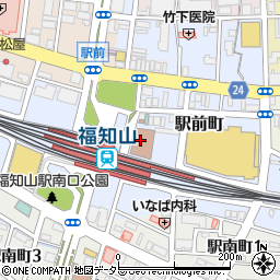 京都府福知山市駅前町周辺の地図
