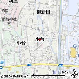 神奈川県小田原市小台382周辺の地図