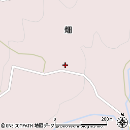 滋賀県高島市畑632周辺の地図