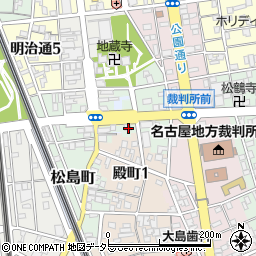 愛知県一宮市北園通2丁目1周辺の地図
