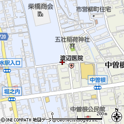 神奈川県小田原市中曽根84周辺の地図