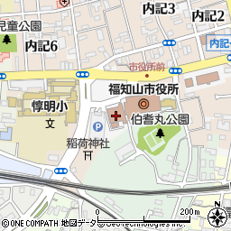福知山市役所福祉保健部　子ども政策室・家庭支援係周辺の地図