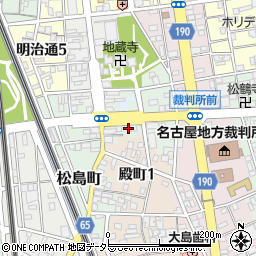 愛知県一宮市北園通2丁目10周辺の地図