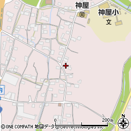 愛知県春日井市神屋町2096-1周辺の地図