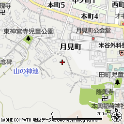 京都府綾部市神宮寺町上藤山周辺の地図