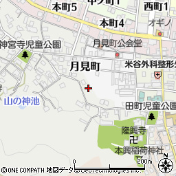 京都府綾部市神宮寺町下藤山周辺の地図