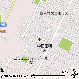 愛知県春日井市神屋町2298-209周辺の地図