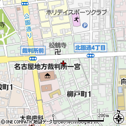 愛知県一宮市北園通3丁目22周辺の地図