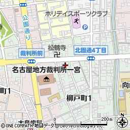 愛知県一宮市北園通3丁目23周辺の地図