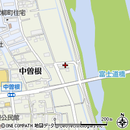 神奈川県小田原市中曽根167-4周辺の地図
