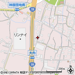 愛知県春日井市神屋町1711-1周辺の地図