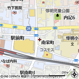 京都府福知山市南栄町40-17周辺の地図