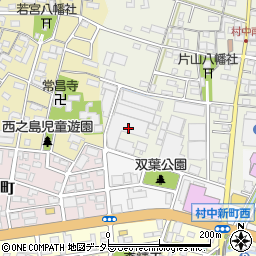 愛知県小牧市村中155周辺の地図