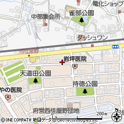 京滋ヤクルト　販売株式会社　福知山営業所周辺の地図
