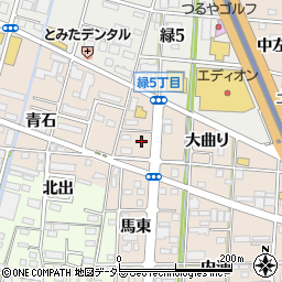 愛知県一宮市浅野大曲り19周辺の地図