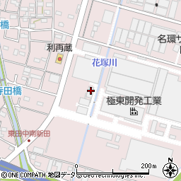 愛知県小牧市東田中1612周辺の地図