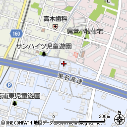愛知県小牧市二重堀580周辺の地図