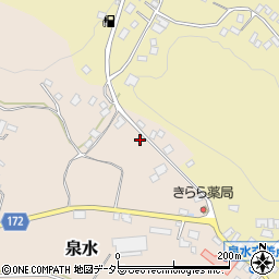 千葉県夷隅郡大多喜町泉水635-1周辺の地図