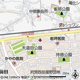 サンシティー前田周辺の地図