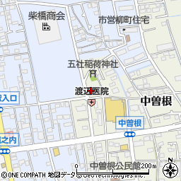 神奈川県小田原市中曽根92-7周辺の地図