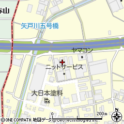 愛知県小牧市三ツ渕731周辺の地図