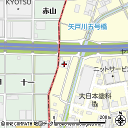 愛知県小牧市三ツ渕848周辺の地図