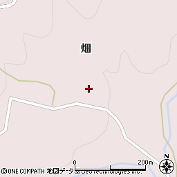滋賀県高島市畑628周辺の地図