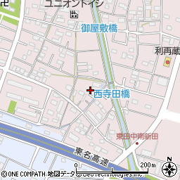 愛知県小牧市東田中905周辺の地図