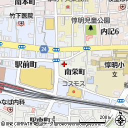 京都府福知山市南栄町39周辺の地図