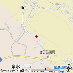 千葉県夷隅郡大多喜町泉水686-3周辺の地図