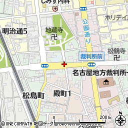 愛知県一宮市北園通2丁目周辺の地図