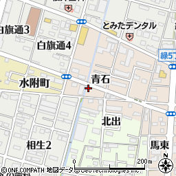 愛知県一宮市浅野青石39-4周辺の地図