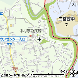 神奈川県小田原市中村原419周辺の地図