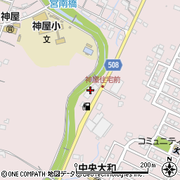内津自動車周辺の地図
