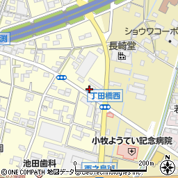 愛知県小牧市三ツ渕1836-1周辺の地図