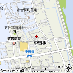 神奈川県小田原市中曽根103周辺の地図