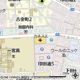 カネスエ北園通店周辺の地図