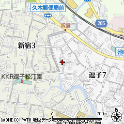 阿部知子　箏音楽教室周辺の地図