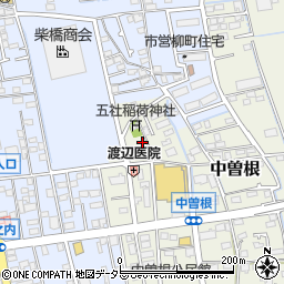 神奈川県小田原市中曽根94周辺の地図