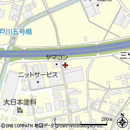 愛知県小牧市三ツ渕717周辺の地図