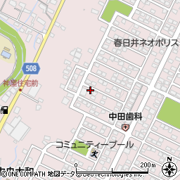愛知県春日井市神屋町2298-214周辺の地図
