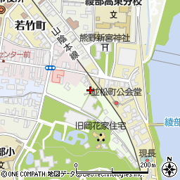 京都府綾部市本宮町（東四ツ辻）周辺の地図