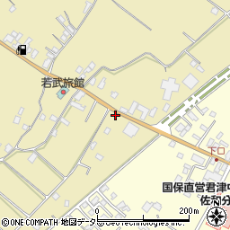 千葉県富津市篠部2147周辺の地図