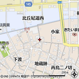 愛知県一宮市北今地蔵跡14周辺の地図