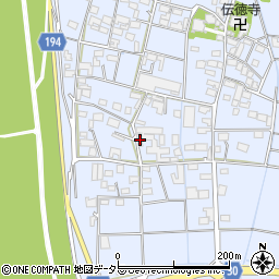 岐阜県羽島市堀津町281周辺の地図